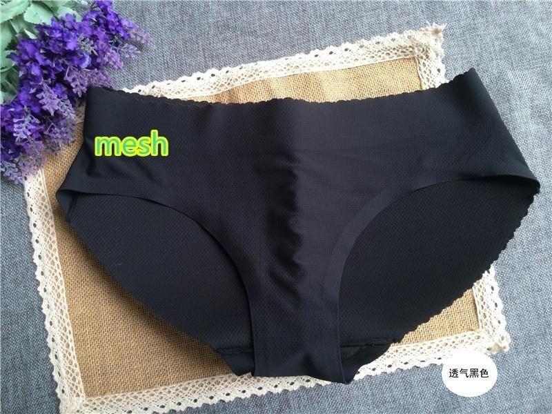 

Бесшовные трусики с подкладкой для увеличения ягодиц и бедер Lady S чёрный