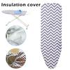 Extra Wide Ironing Board Cover Heat Resistant Washable 150x50cm Anti-Scalding Pad Protector for Home Kitchen Laundry Use