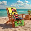 1pc Flamengo Mascot Stadium Cartoon Quick Dry Microfiber Bath Towel for Swimming Surfing Camping Unisex Holiday. SJT7201107