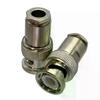1Pcs Connector BNC Male Plug Clamp RG58 RG142 LMR195 RG400 Cable RF Adapter Coaxial High Quanlity 50ohm Brass,zxl