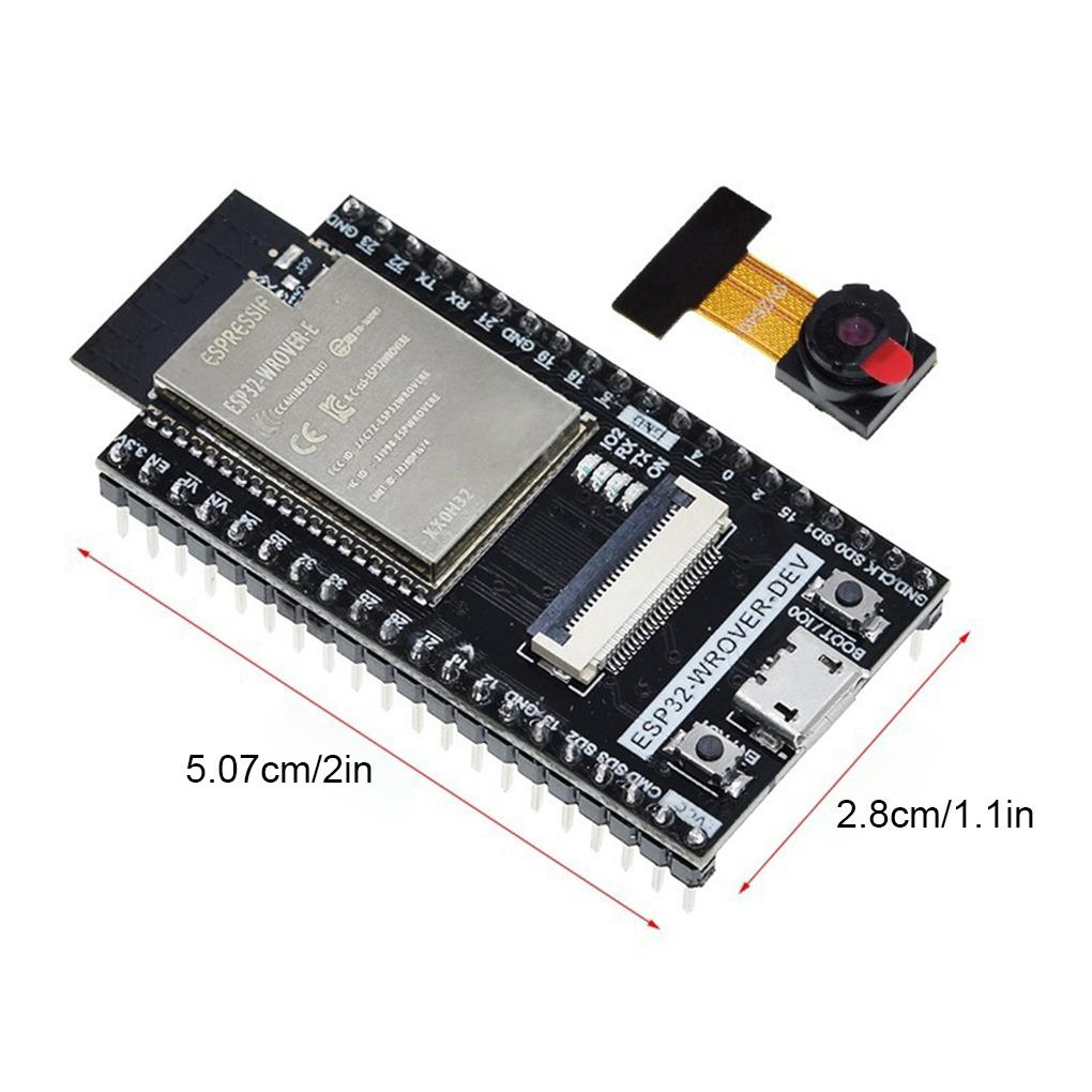 ESP32-WROVER-DEV Development Board with OV2640 Camera WiFi Bluetooth Module ESP32 CAM Development Board