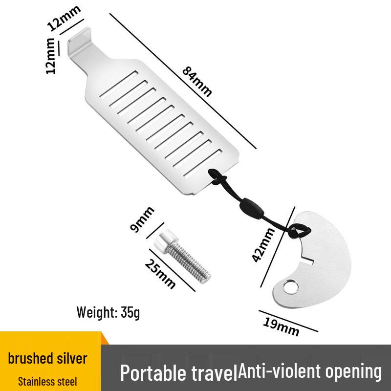 Shengbai Upgraded Portable Door Stopper (4-Pack)