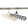 Over Door Hook Hanger Multi Hook Wardrobe Organizer 18-hook Over Door Organizer Rack Rotating Multifunctional Clothes Hanger