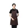 Custom Logo Waterproof Waist Apron for Milk Tea Shops, Catering, and Home Use