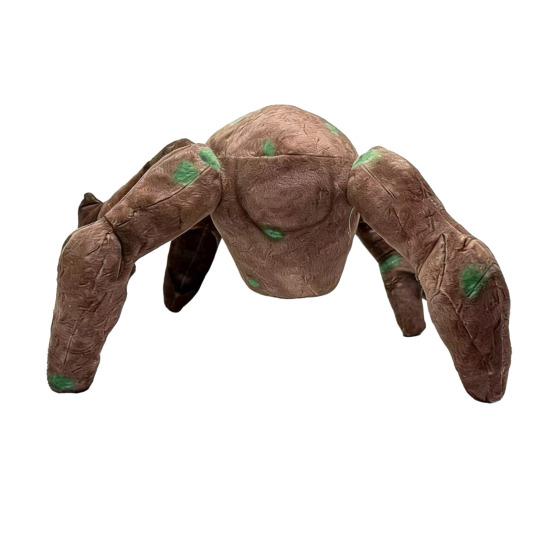 Stone Spider Plush Toy 20cm Soft Stuffed Animal Doll Realistic Creepy Cuddle Buddy Unique Home Decor Gift for Fans Sci-Fi Lovers A