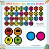 Line up Spots for Classroom Floor Stickers - 36Pcs Number Spot Stickers for Classroom Lining up Dots Numbers for Back to School Kindergarten