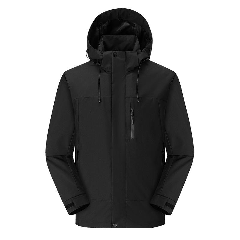 2024 Bei Jia Unisex Waterproof Windbreaker Jacket - Trendy Spring & Autumn Casual Coat for Couples