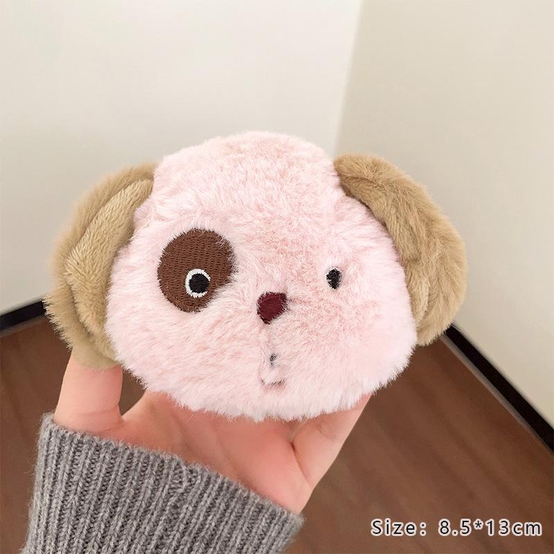 Japanese Kawaii Sunflower Panda Plush Brooch - Adorable Pin for Clothes, Bags, and Accessories.