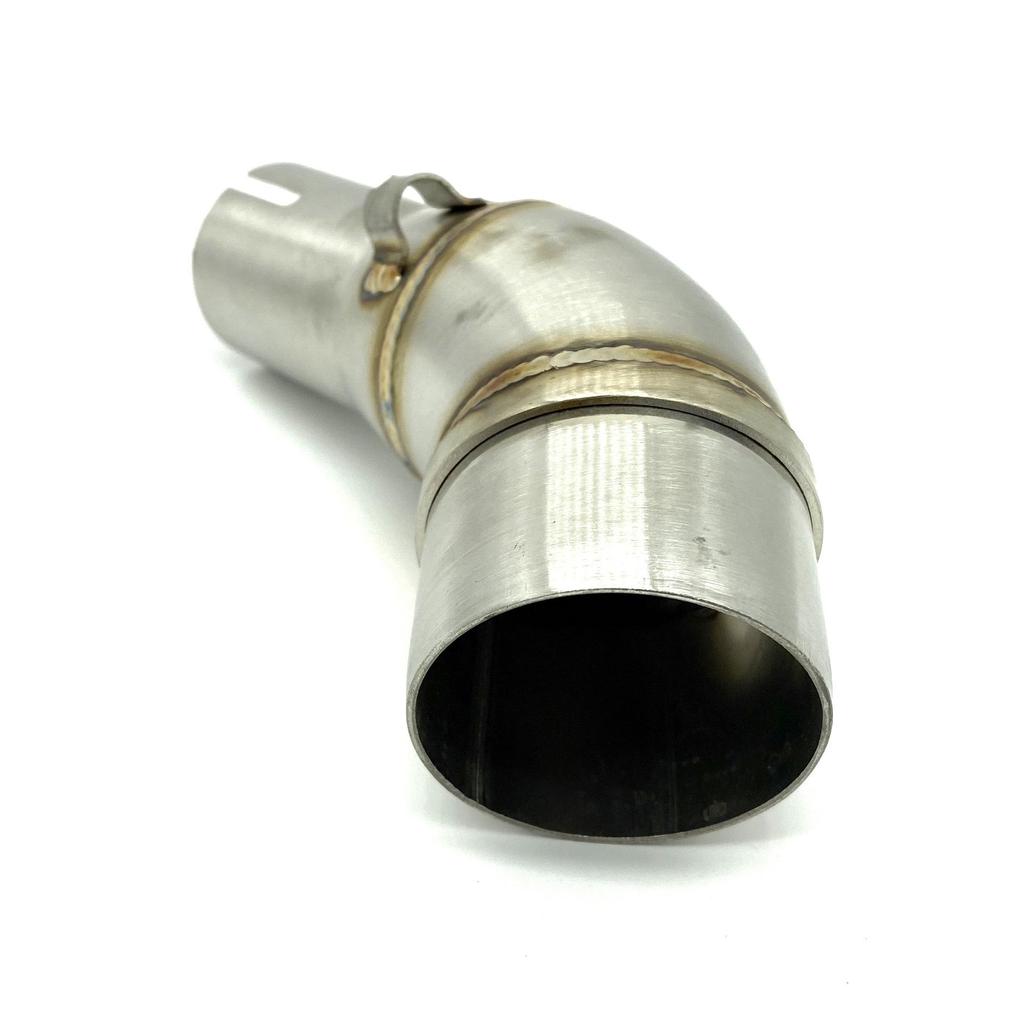 Stainless Steel Mid-Section Exhaust Adapter for Yamaha R25, R3, MT03, MT25 (2015-2020)