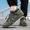 Men’s Sports Shoes Running Sneakers Students Jogging Shoes Green Lightweight Walking Socks Shoes Over Sized