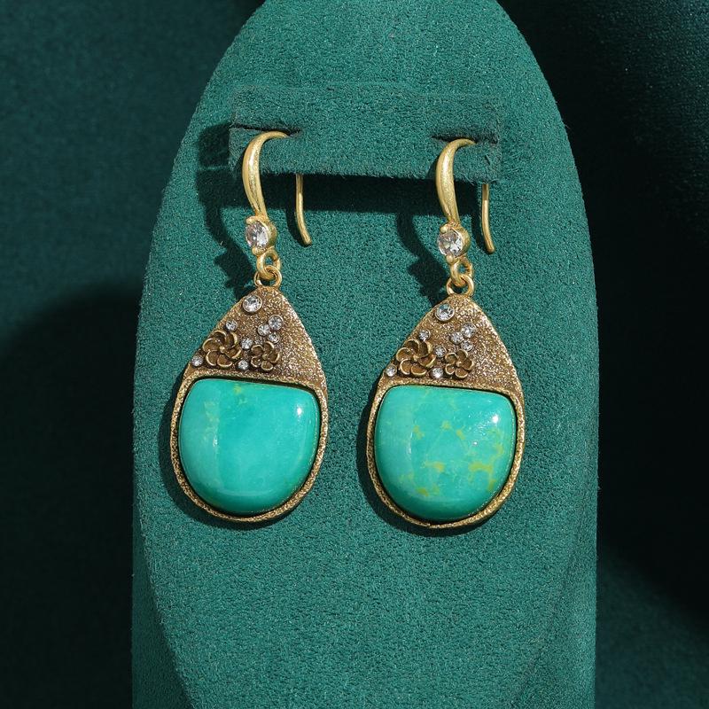 Yong Nuo Vintage Retro Jewelry: High-End, Colorfast Antique Earrings
