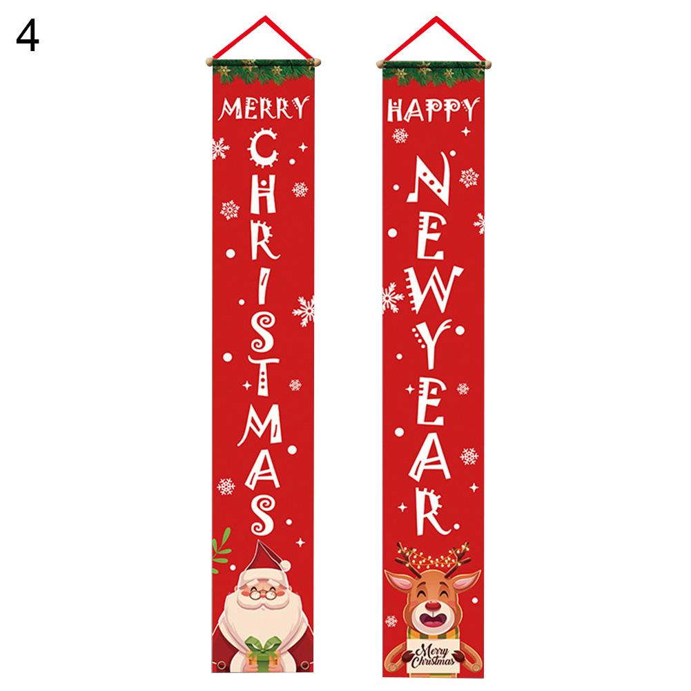 

Милый и модный Веселый Рождественский куплет Сетка Куплет Крыльцо Подвесной баннер Рождественская вечеринка Украшение 4