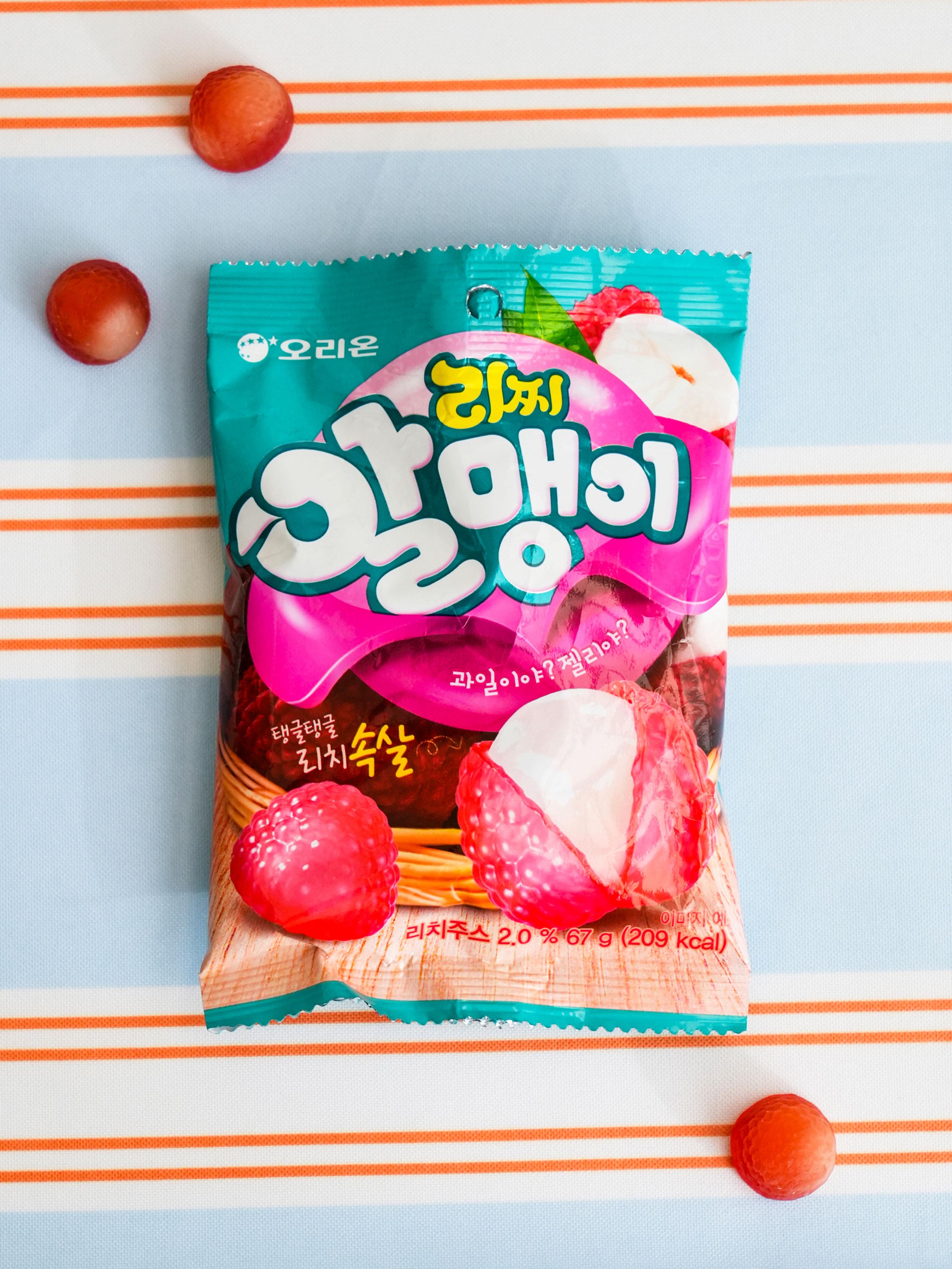 Orion Lychee Pulp Fruit Jelly 67g 1ea