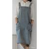 Very Berry Just Put It On Denim Apron, Unisex, Dark Blue