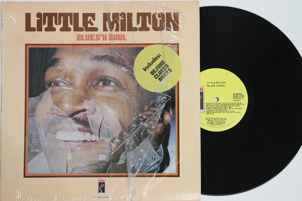 Виниловая пластинка LITTLE MILTON  Bluesn Soul STS5514 STAX 1974 US Blues Б/у