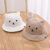 Cute Bear Baby Bucket Hat Spring Summer Outdoor Sun Hats for Boy Girl Cartoon Bear Ears Baby Hat Panama Cap Baseball Caps