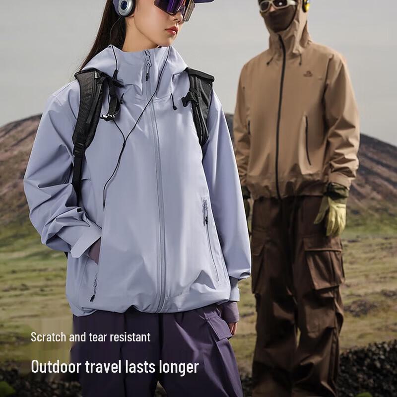 Unisex Autumn Windproof Hiking Jacket 124101048