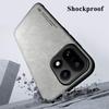 KEYSION Luxury Retro PU Leather Phone Case for OnePlus 15 5G Soft Silicone+PC Shockproof Phone Back Cover for One Plus 1+ 15