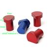 5Pcs Aluminum Alloy Workbench Peg Brake Stops Clamp 19/20mm Dogs Woodworking Table Limit Block Workbench Workshop Tools