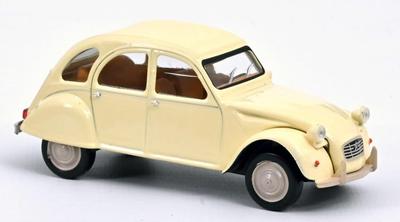 Norev Scale 2CV 1978 Beige Diecast Model Car 1/43 Citroën Jet-Car