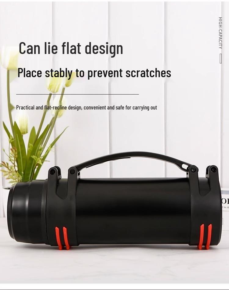 304 Stainless Steel 5L Thermos Flask - Large Capacity, Portable for Men & Women, Outdoor Car Use, Household Hot Water Bottle