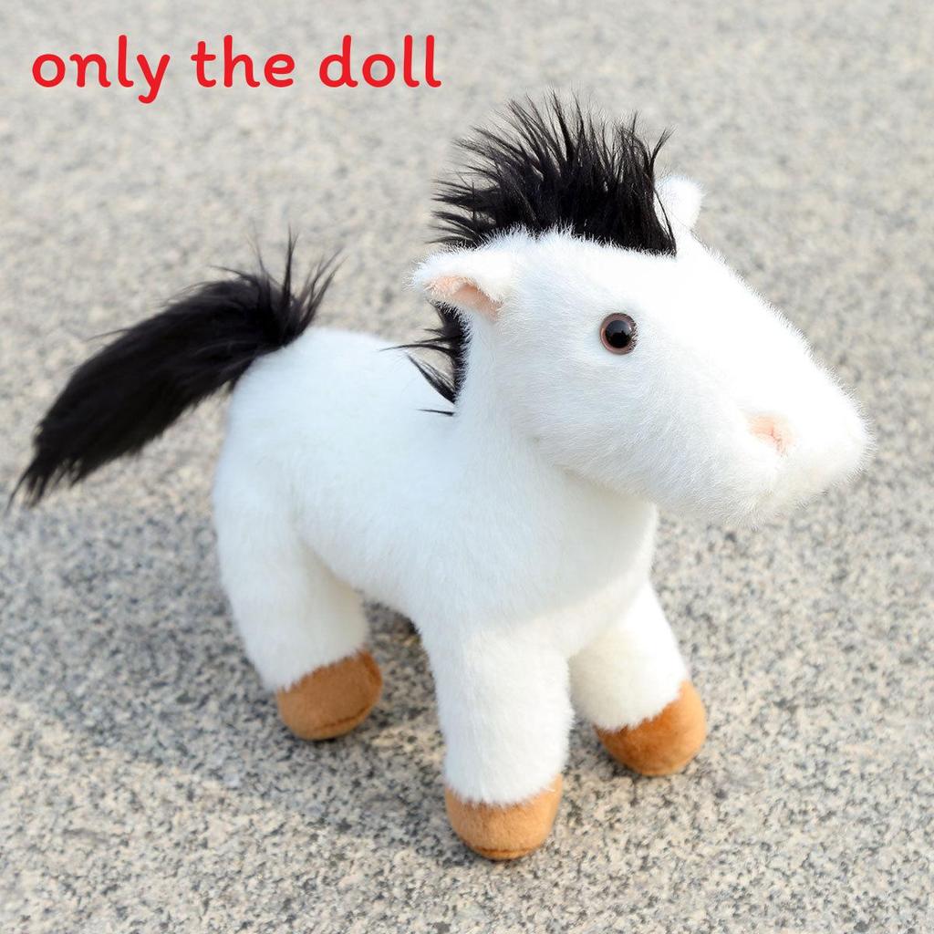 Animal Plush Realistic Pony Toy With Pp Cotton Suitable For Kids Holiday Gifts