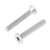 260 stücke M3 304 Edelstahl Innensechskant Flachkopfschraube Schrauben Muttern Kit Mit Box
