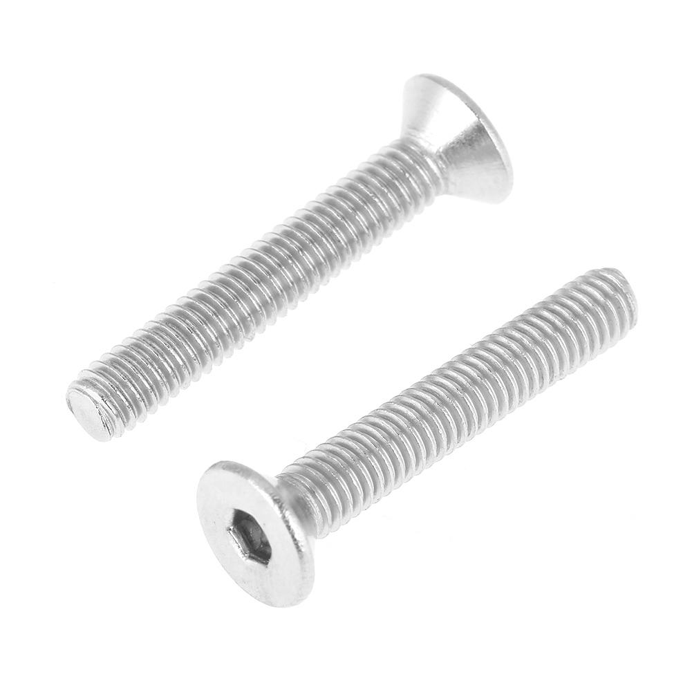 260pcs M3 304 Stainless Steel Hex Socket Flat Head Screw Bolts Nuts Kit With Box