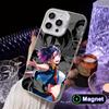 Mato seihei Yakumo Ezo White Translucent MagSafe Mobile Phone Case for iPhone 17 16 15 14 13 12 11 X XR XS Air Pro Max Plus
