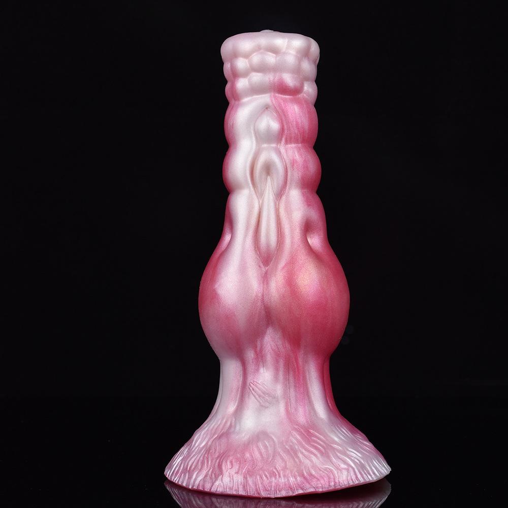 Inflatable Dildos Large Female Masturbator Penis 16.5*6.6cm Gay Anal Expansion Simulated Animal Dildos Bear/Dog