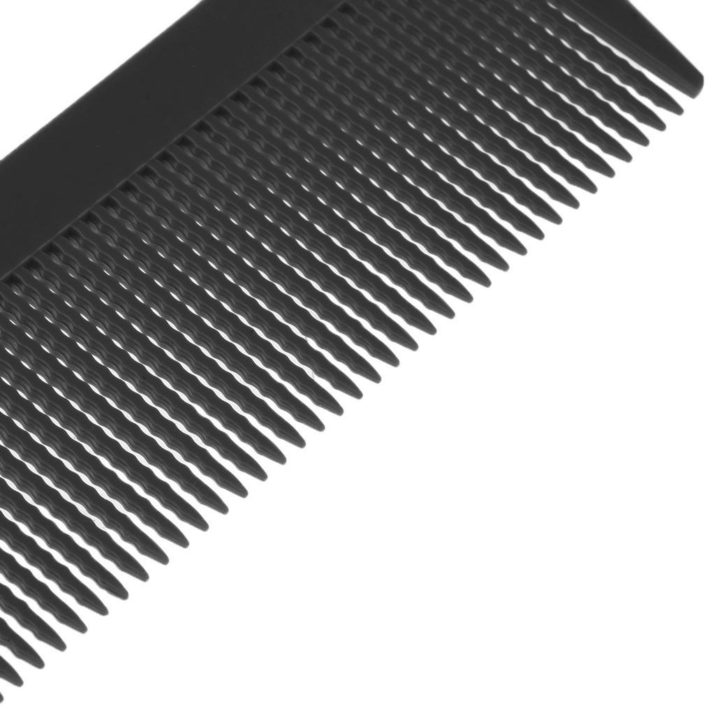 Professional Barber Comb Wide Tooth Detangler Hair Styling Brush Durable Plastic for Salon Haircut