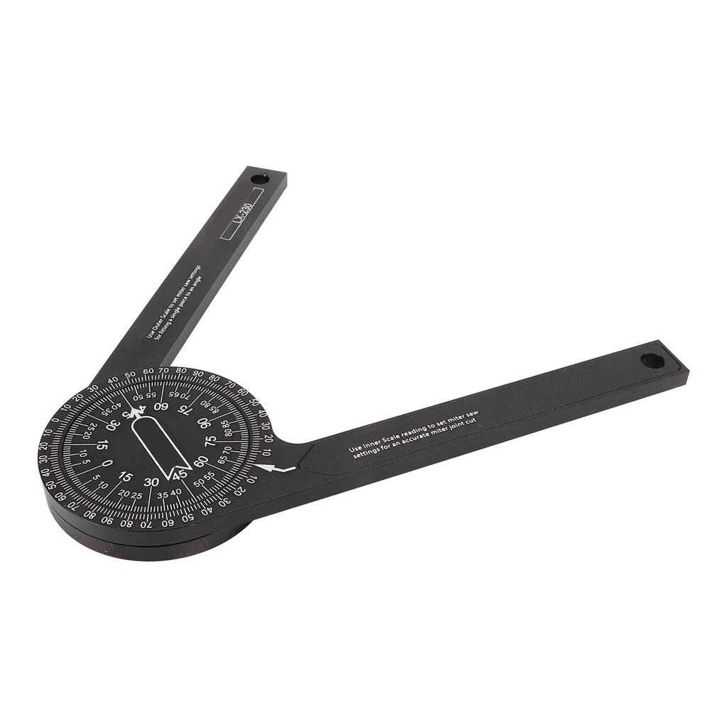 Úhelník pokosové pily 360 stupňů Hledač pokosových úhlů Dřevoobráběcí poziční úhelník