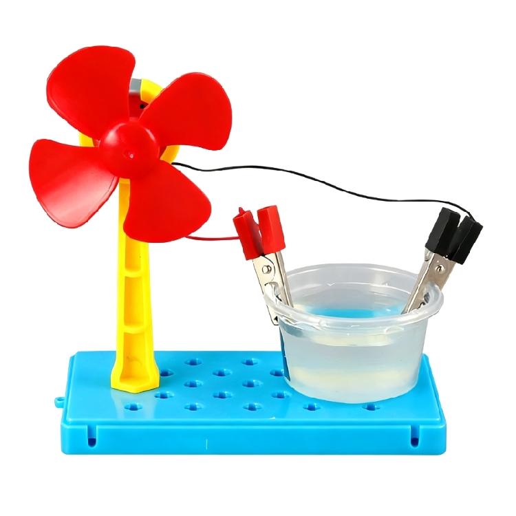 Renewable Energy Educational Set Saltwater Powered Fan Set for Student Physics Sciences Experiments and Demonstrations 1