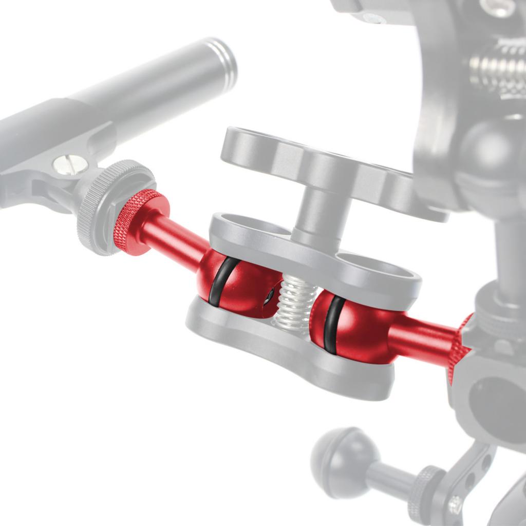 1 inch Ball Head Adapter Camera Screw Mount Adapter Durable for Camera Underwater Diving Photography Bracket Parts 1 Piece