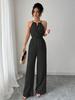 L6751 Dames Effen Kleur Body Shaping Jumpsuit