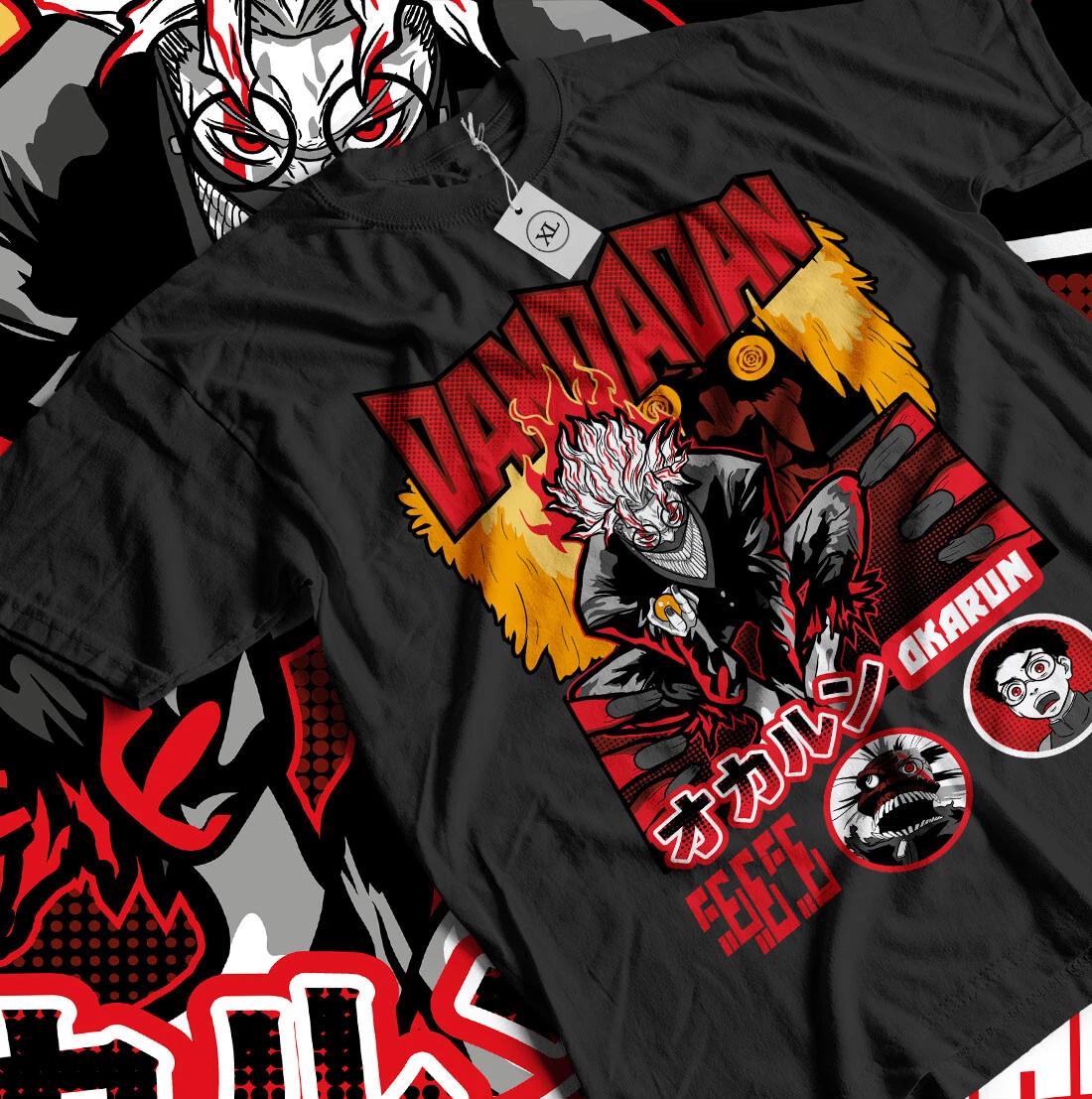 

Dandadan T-shirt Okarun Momo Ayase Okarun Exclusive Anime Gift Shirt All Size S