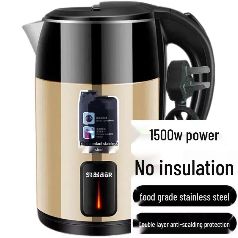 

Supor Large Capacity Electric Kettle with Auto Shut-Off and Food Grade Material