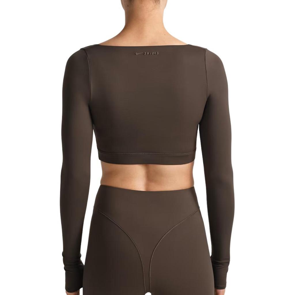 NikeSKIMS Matte Women's Long-Sleeve Wrap Top IR5073-233