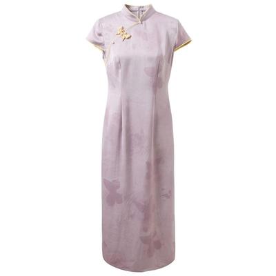 New Chinese Style Modern Cheongsam Long Dress