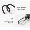 Tent Adjustable Stainless Steel Buckle Tensioners Portable Awning Canopy Tools Ropes Fastener Fishing Backpacking