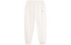 Sports Trendy Collection Knitted Sweatpants Women's Ecru AKLT820-2