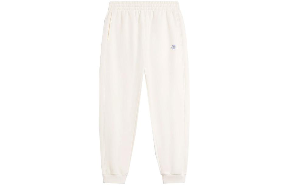 Li Ning Sports Trendy Collection Knitted Sweatpants Women s Ecru AKLT820-2 XL