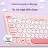 OLOEY K09 Macaron Wireless Keyboard and Mouse Set