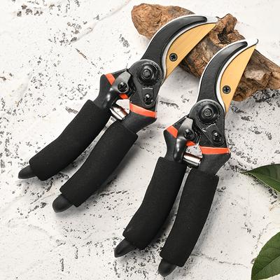 1pc Modern Heavy Duty Garden Hedge Clippers,Sharp Stainless Steel Alloy Pruners for Gardening,Handheld Manual Pruning Scissors