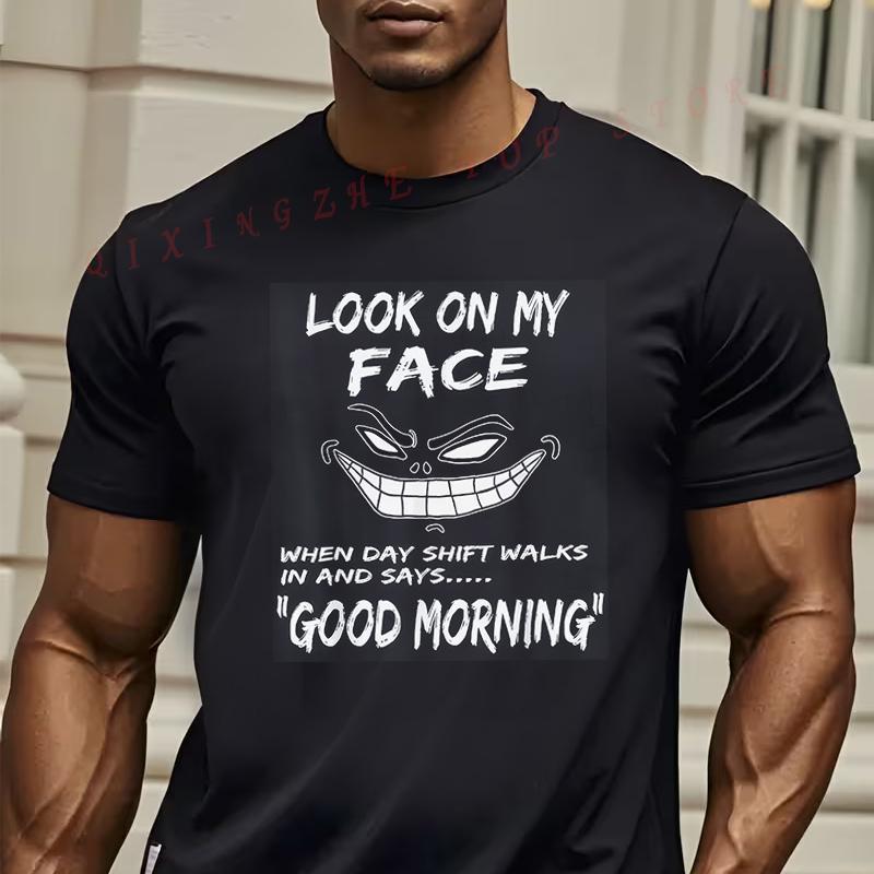 

Night Shift Worker Gift Humorous Midnight Shift Gift TShirt Casual Short Sleeve Tees 4XL