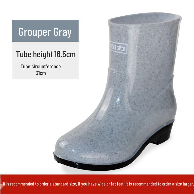 

Женские 523 Shanghai Warrior Водонепроницаемые полусапоги - Нескользящая, износостойкая, теплая хлопковая вельветовая подкладка, подошва из коровьей кожи, резиновый верх 37