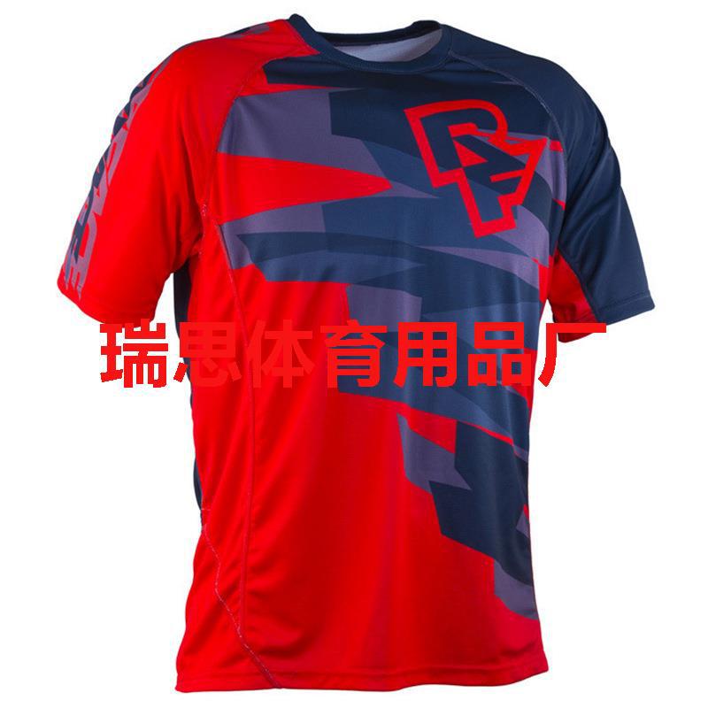 Cross-border, off-road racing suit, short-sleeved T-shirt, quick-drying top, versatile and handsome, European and American sizes, loose version.