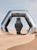 Men's Magnetic Quartz Watch, Cool Casual Simple Design, Magnetic Ball Display, 5ATM Waterproof, 42mm Dial, Stainless Steel Band, Black
