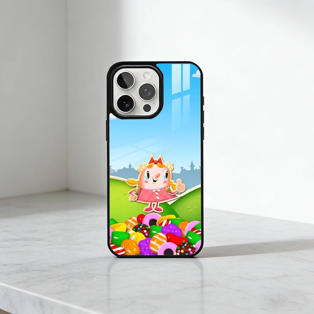CCS Game C-Candy C-Crush Parinting Phone Case For iPhone17,16,15,14,13 Plus,Pro Max Magnetic For Magsafe Wireless Charging