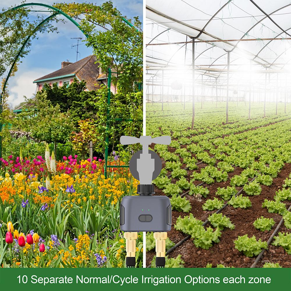 Tuya Smart Zigbee/Bluetooth Watering Timer Sprinkler Drip Irrigation System Irrigation Watering System Sprinkler Timer Garden
